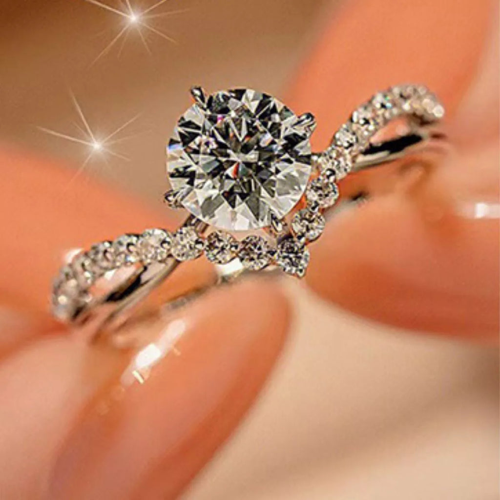 Moissanite 925 Sterling Silver Ring