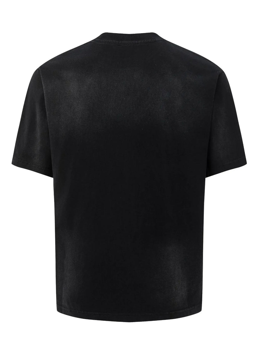 Men's Letter Round Neck Short Sleeve T-Shirt