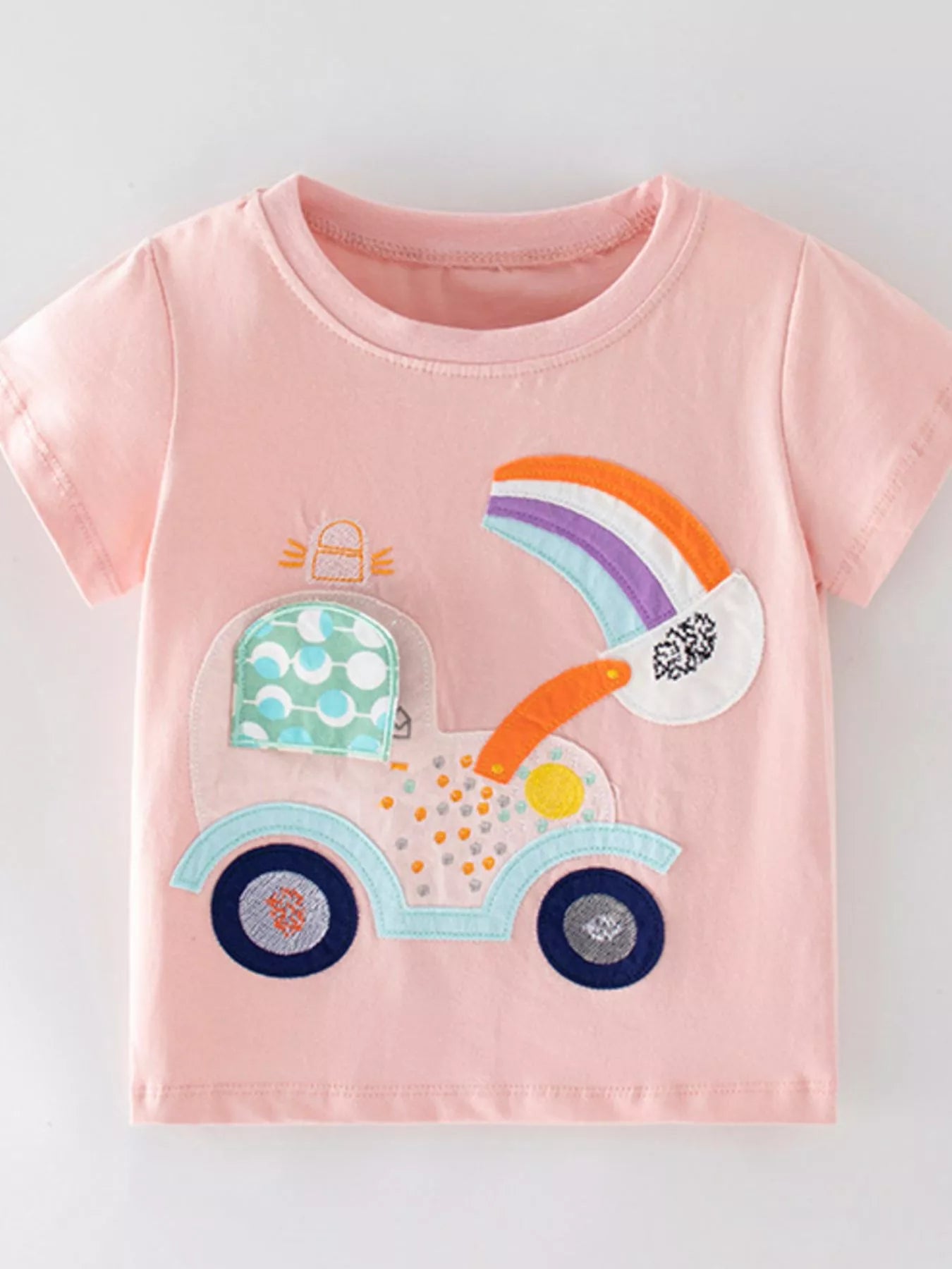 Children's Round Neck Short Sleeve Tee