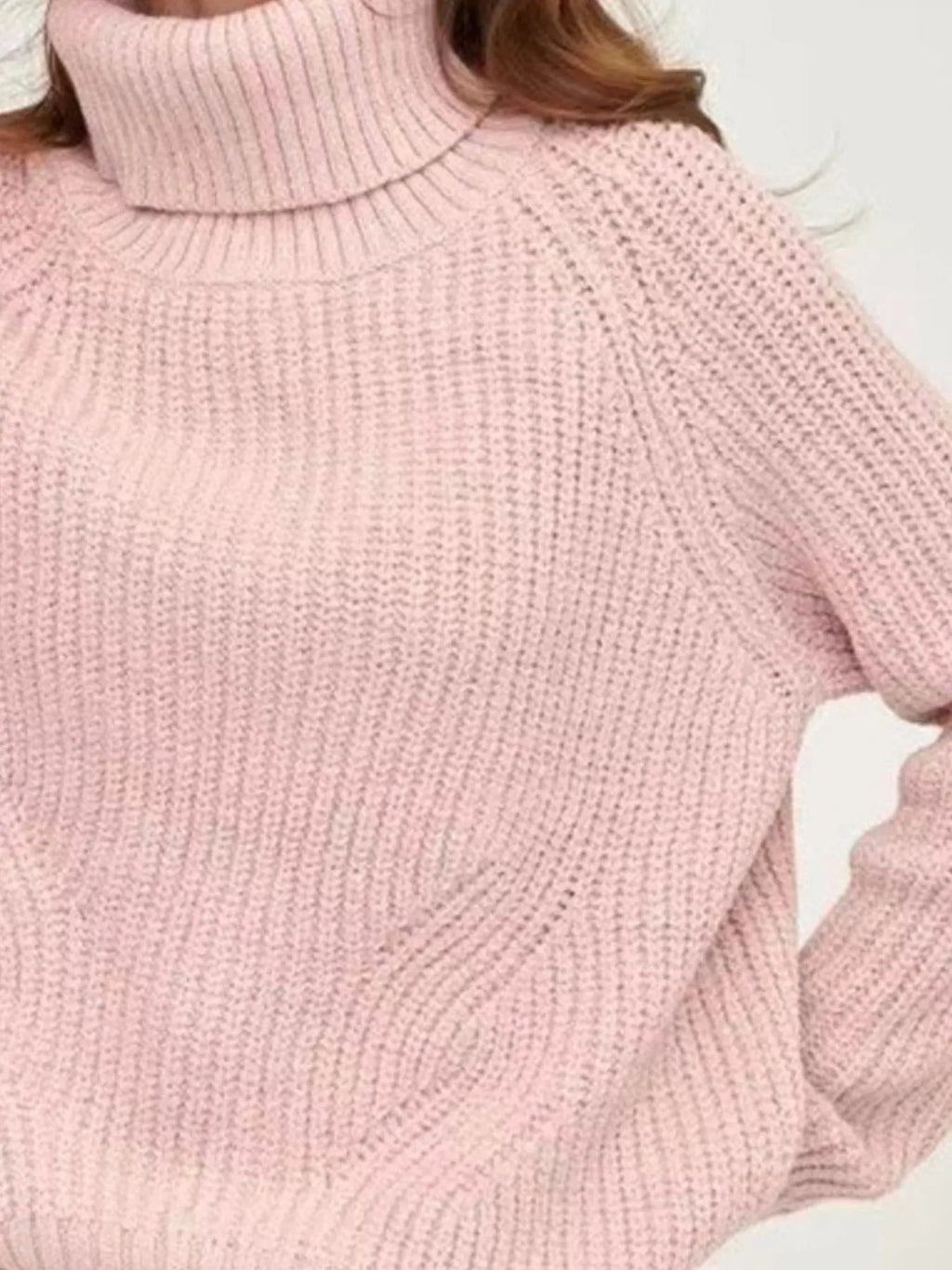 Turtleneck Long Sleeve Sweater