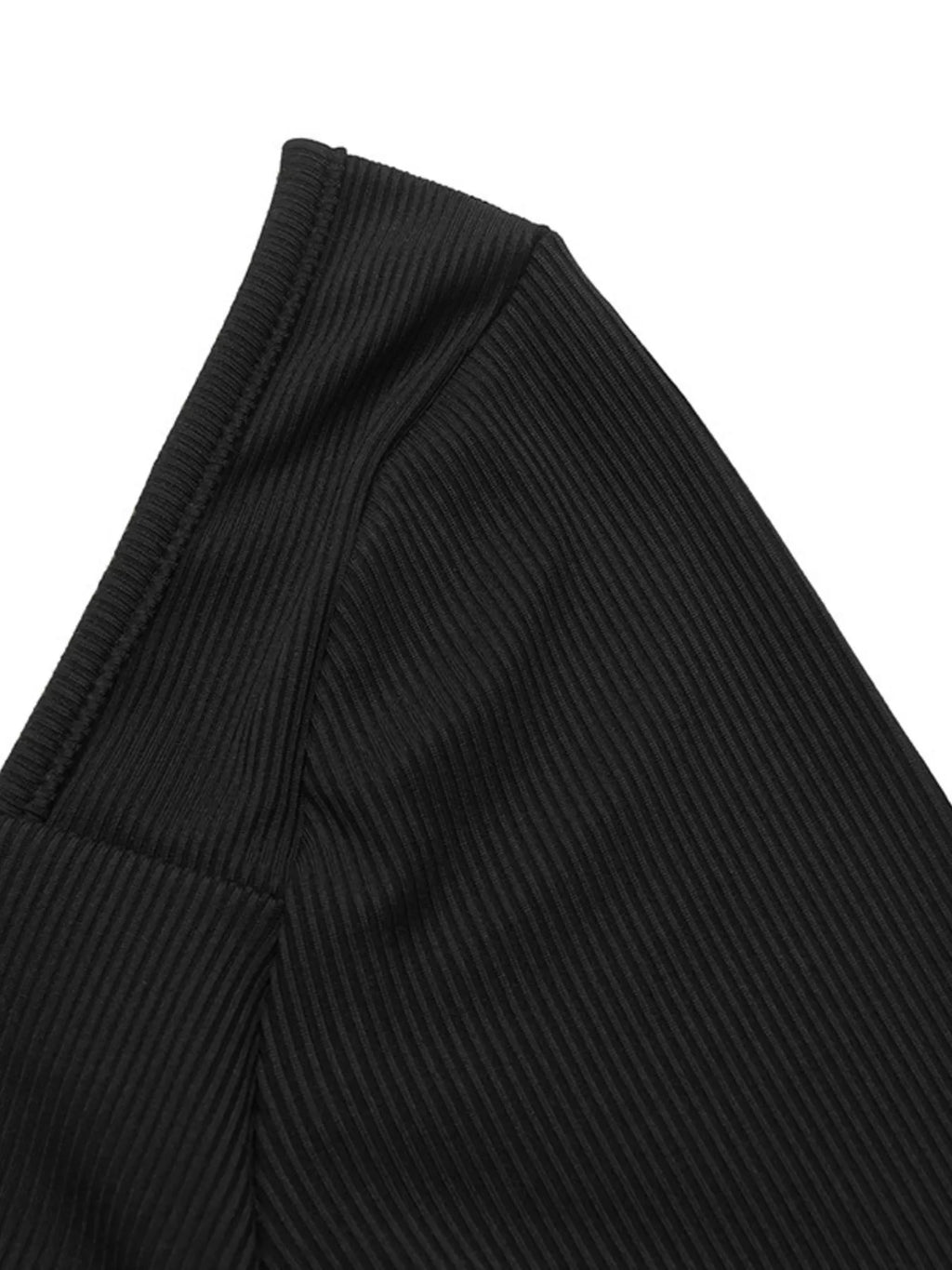 Ribbed Long Sleeve T-Shirt