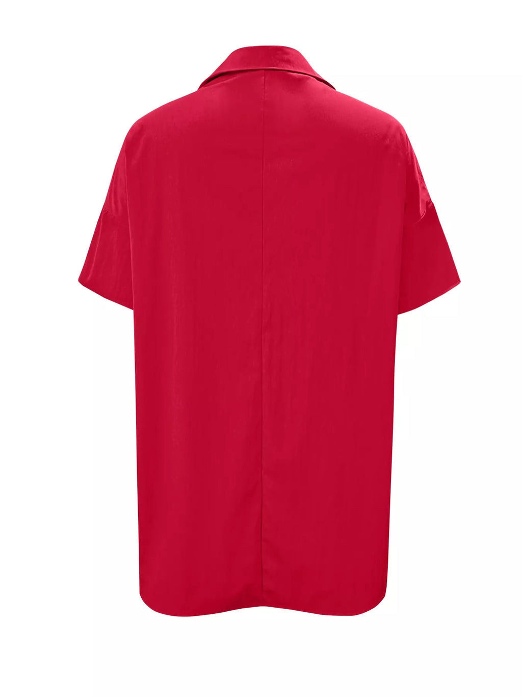 Button Front Shirt and Shorts Set