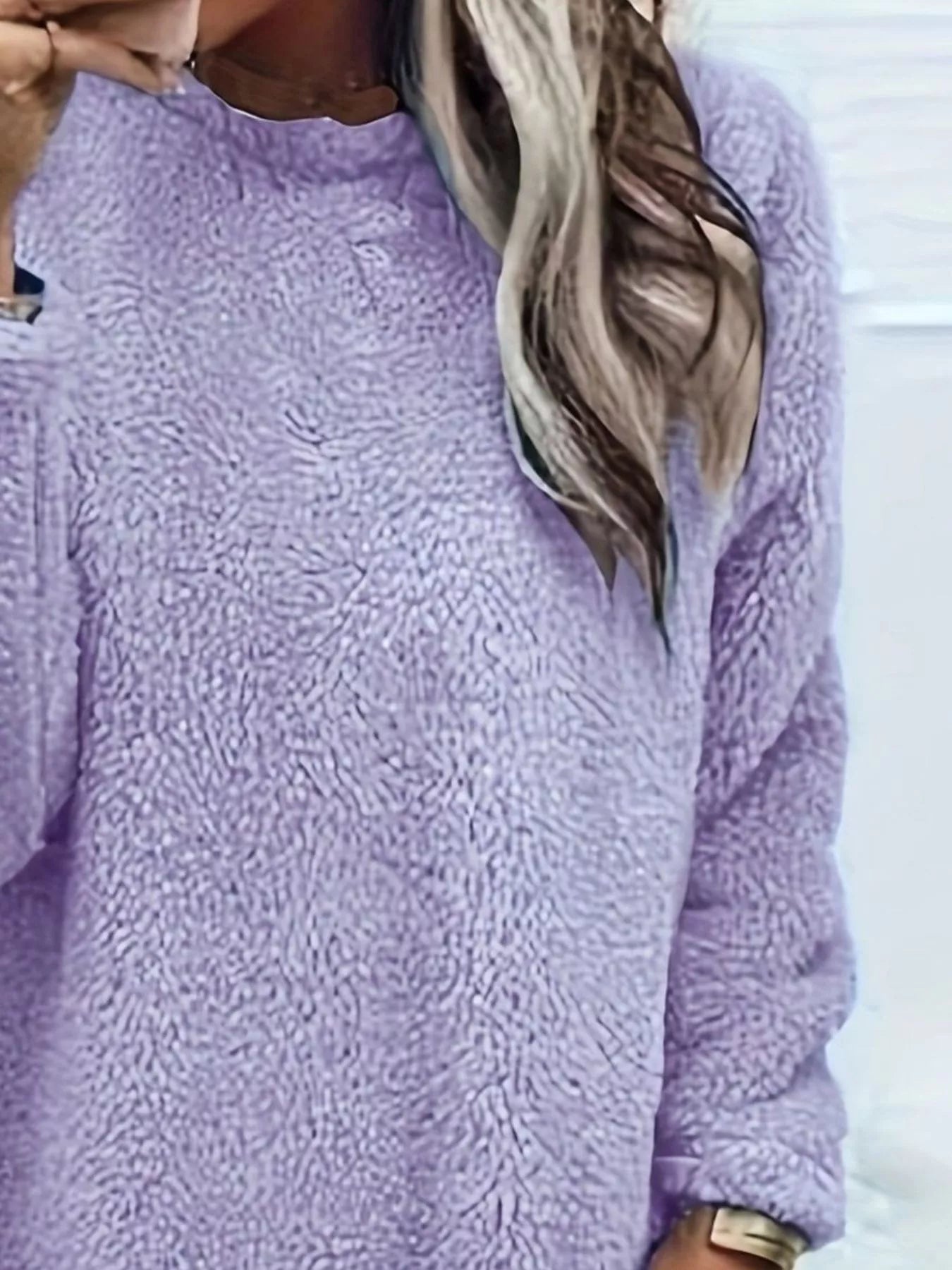 Fleece Long Sleeve Sweatshirt
