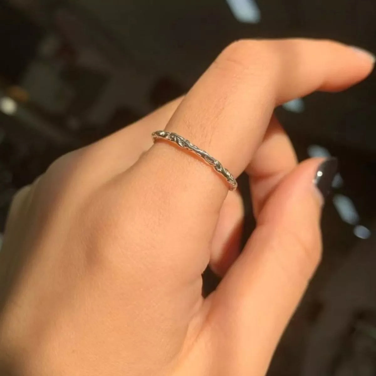 925 Sterling Silver Open Ring