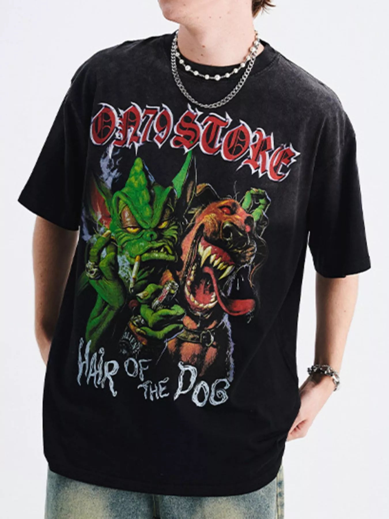 Men's Graphic Round Neck T-Shirt