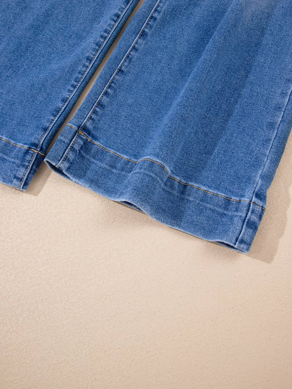 High-Waisted Wide Leg Flare Jeans