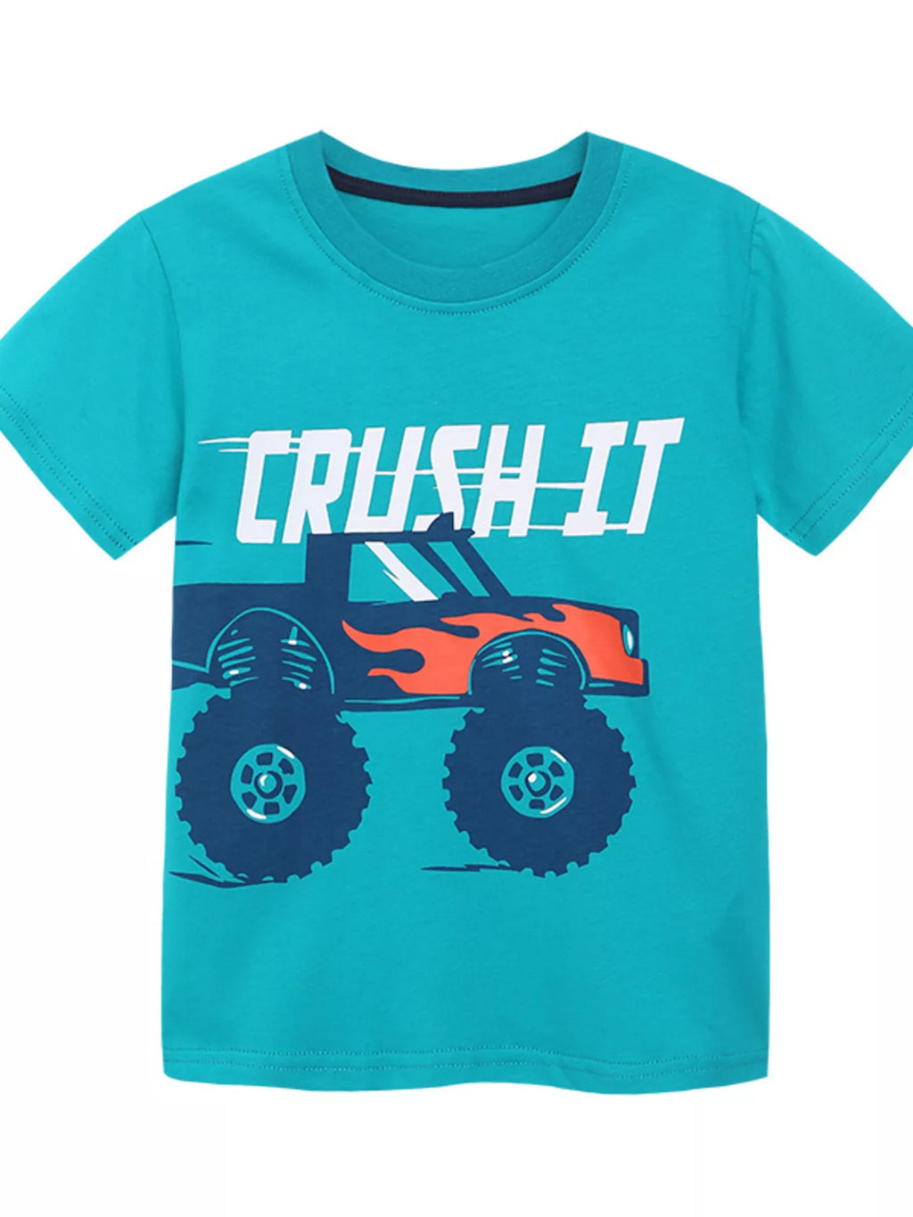 Children's Monster Truck Graphic T-Shirt