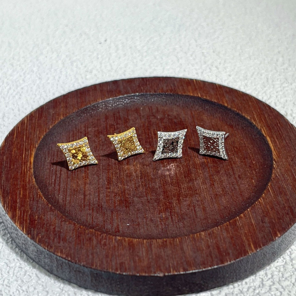 Geometric Stud Earrings