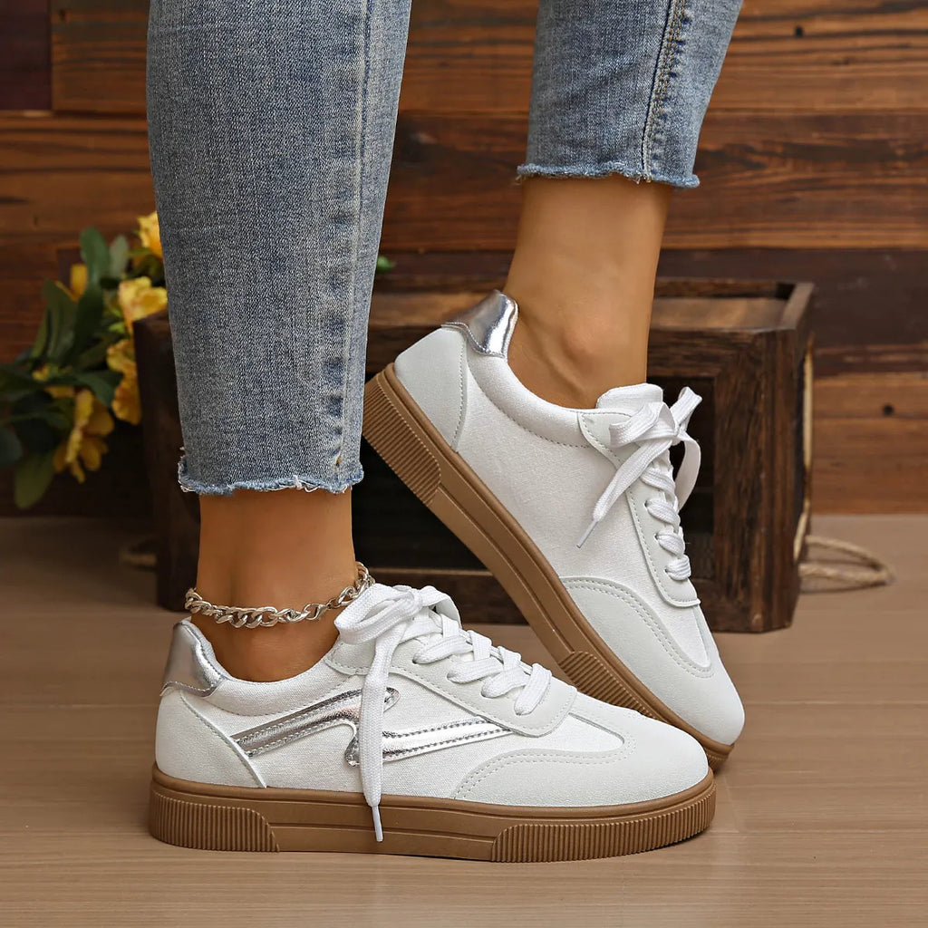 Lace Up Platform Sneakers