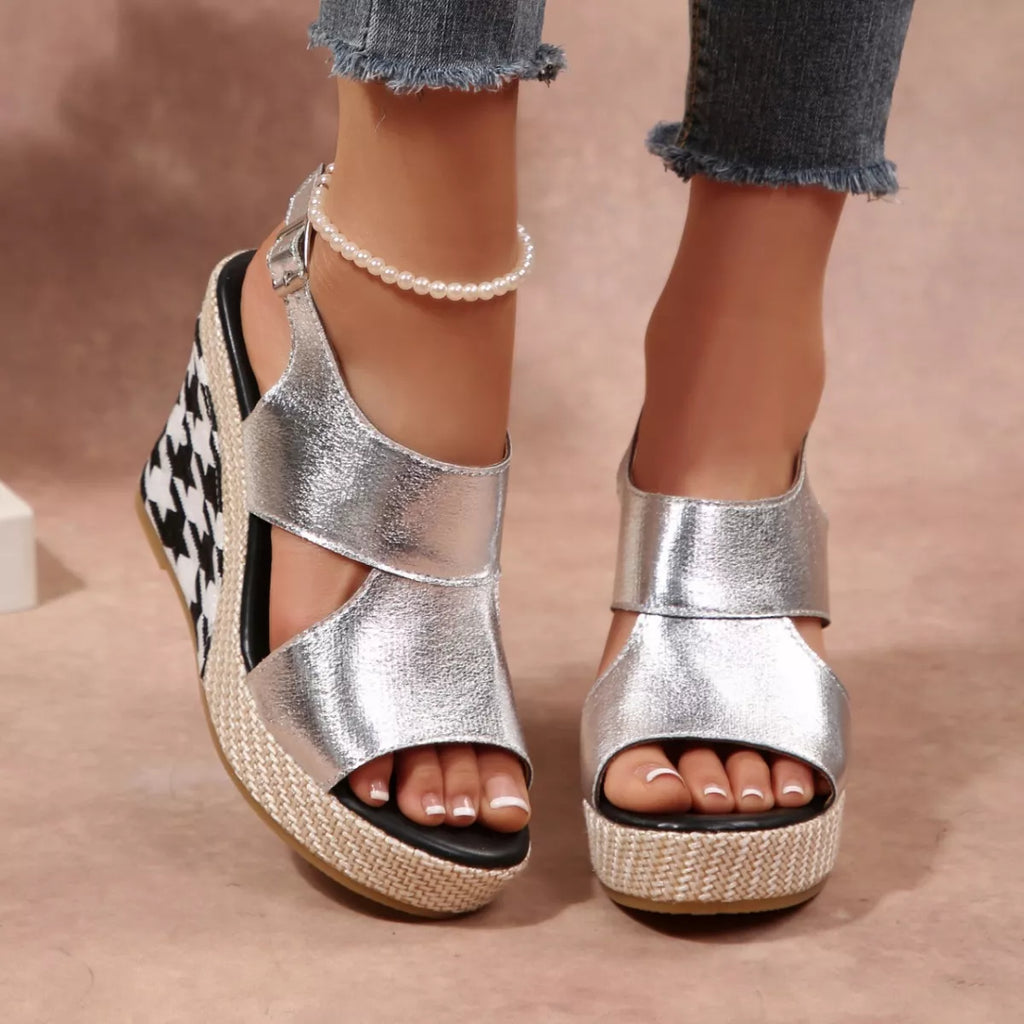 Open Toe Wedge Sandals