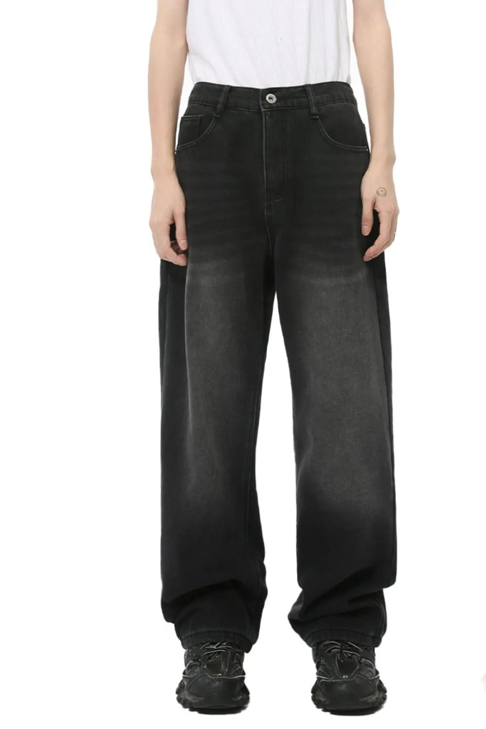 Men's Baggy Jeans with Pockets