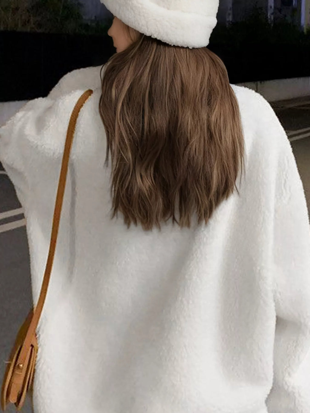 Sherpa Fleece Zip Up Outerwear