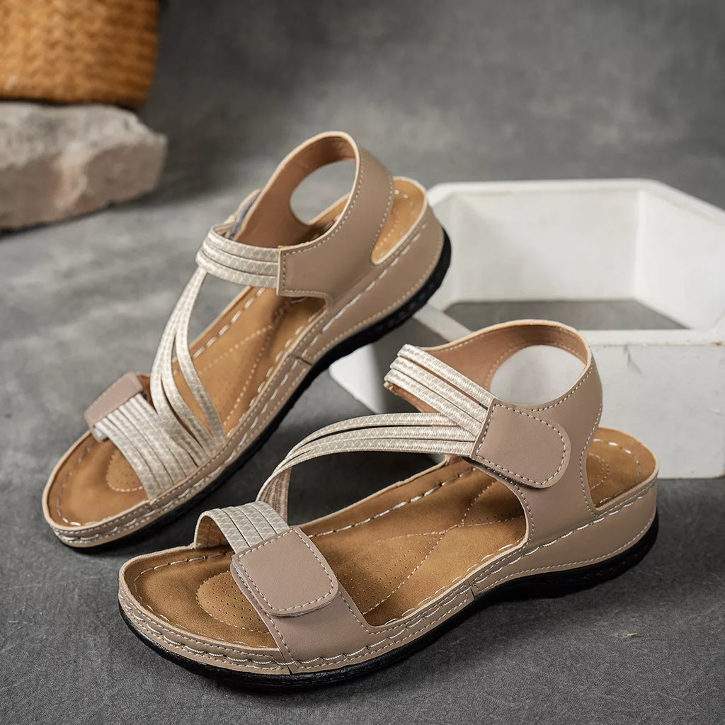 Open Toe Wedge Sandals