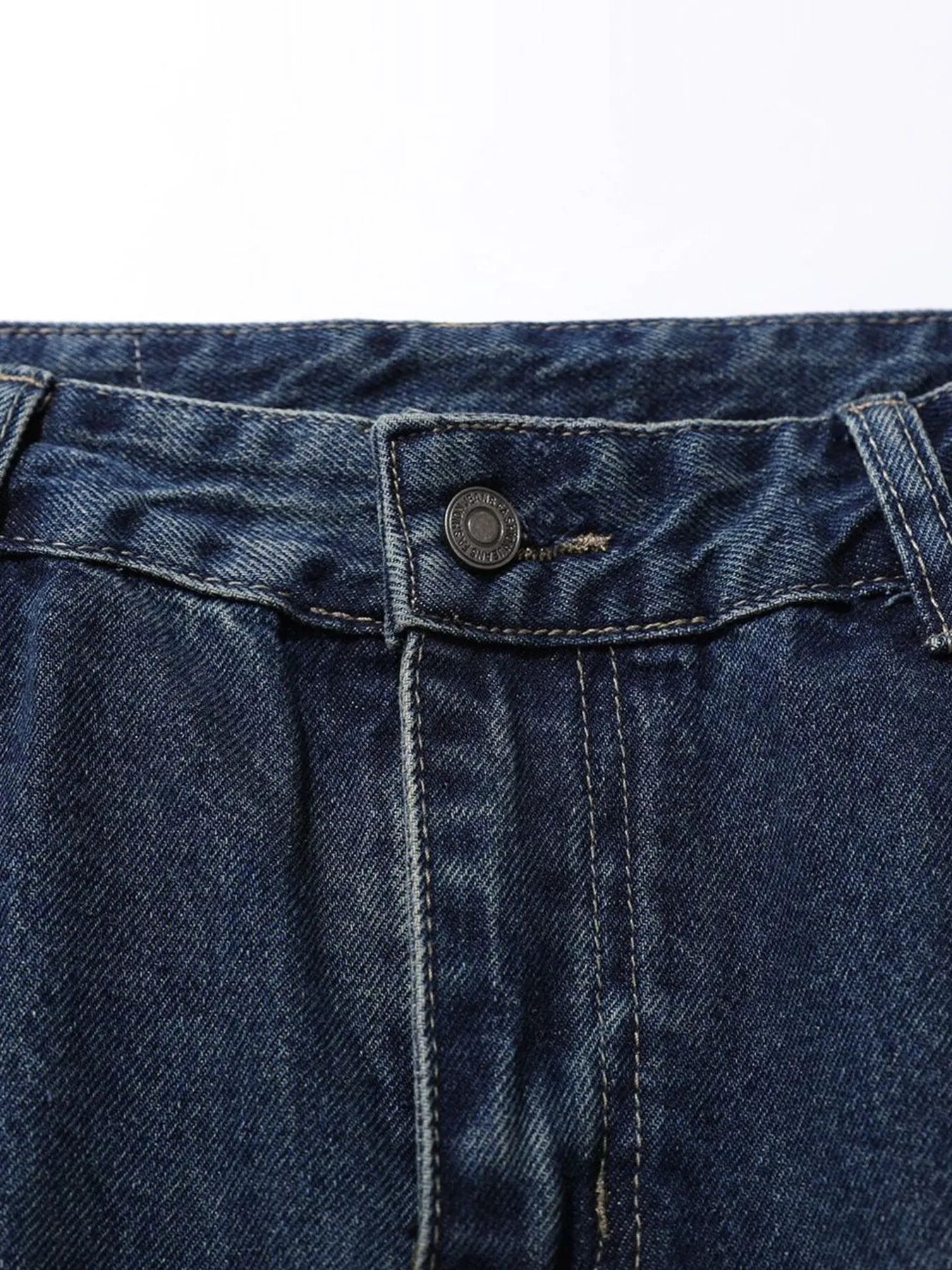 Men's Wide Leg Cargo Jeans