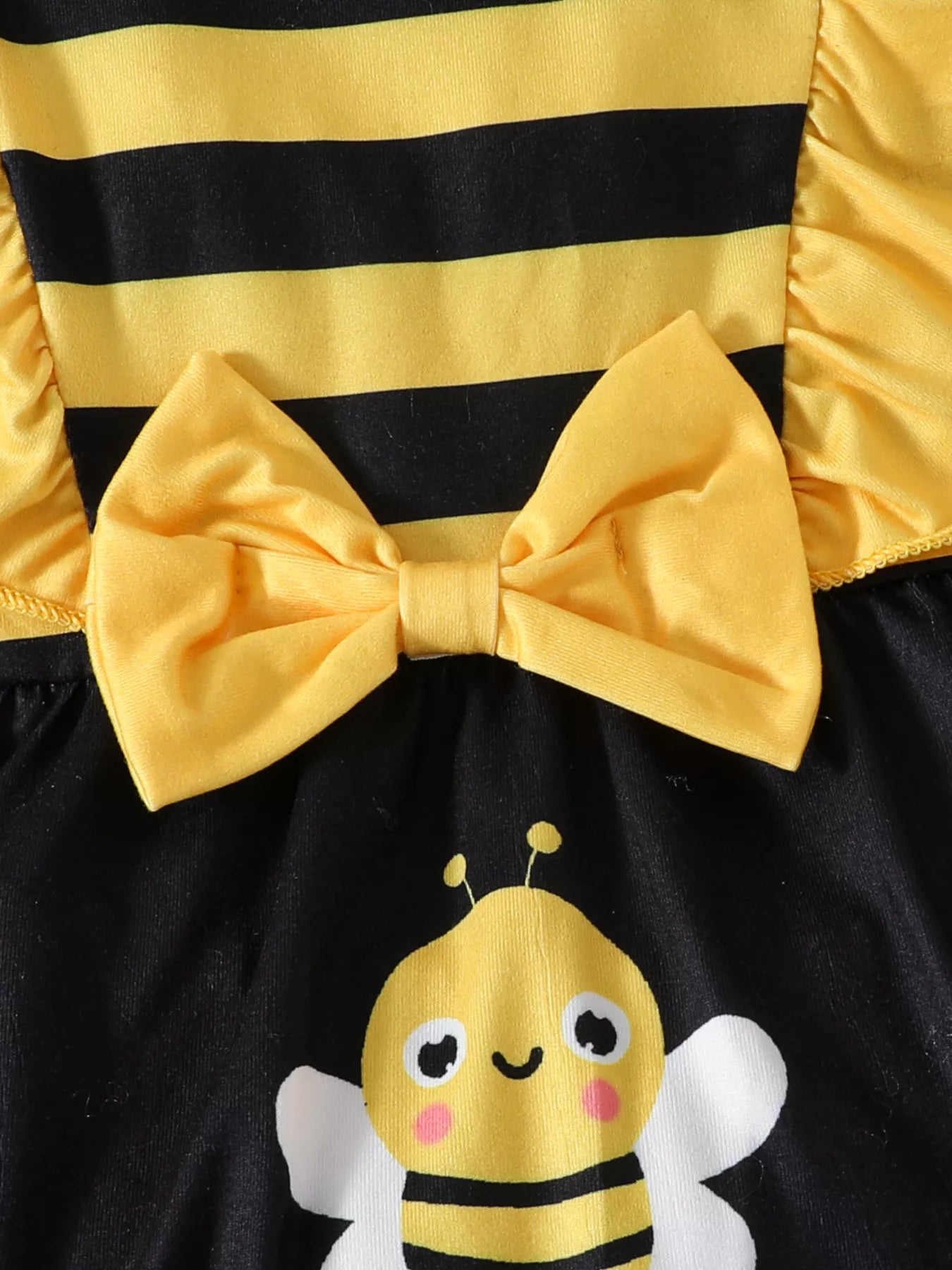 Children's Ruffled Top and Pants Set with Headband