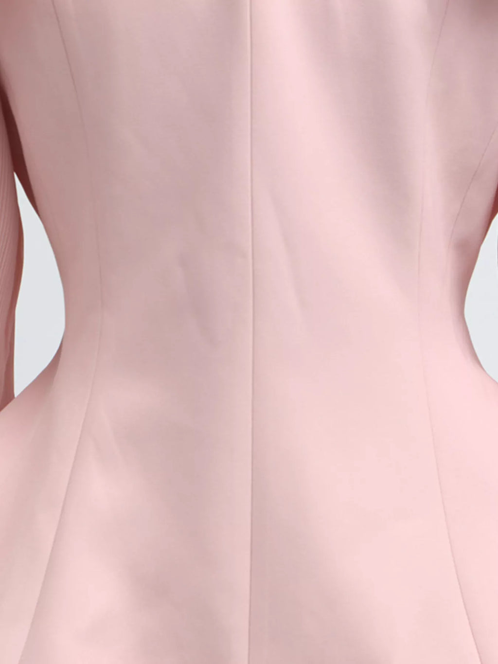 Frill Lapel Collar Top and Pleated Skirt Set