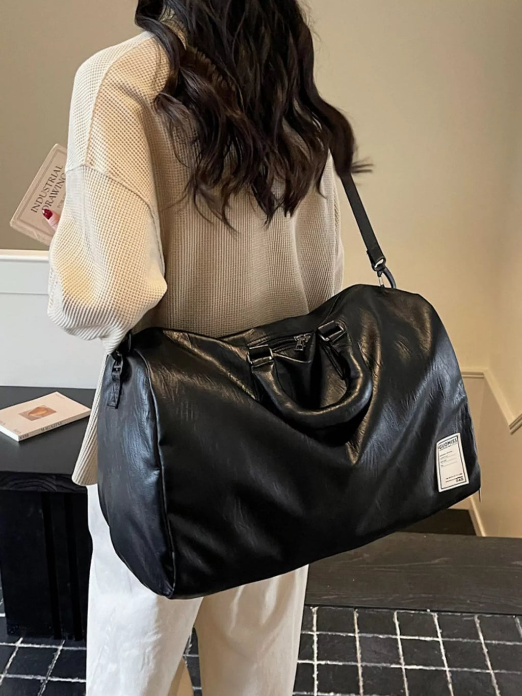 PU Leather Travel Bag