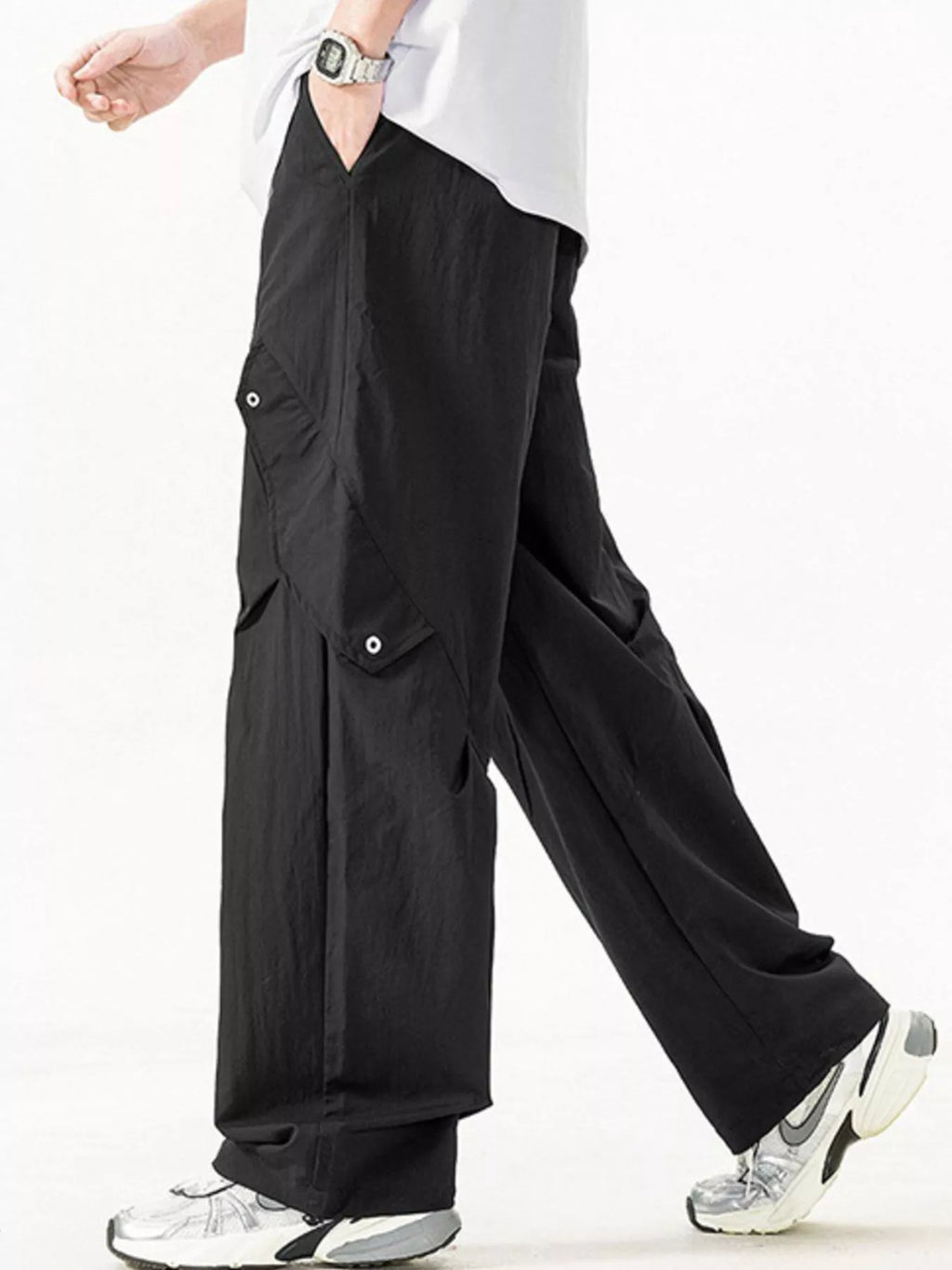 Men's Plus Size Loose Fit Cargo Pants