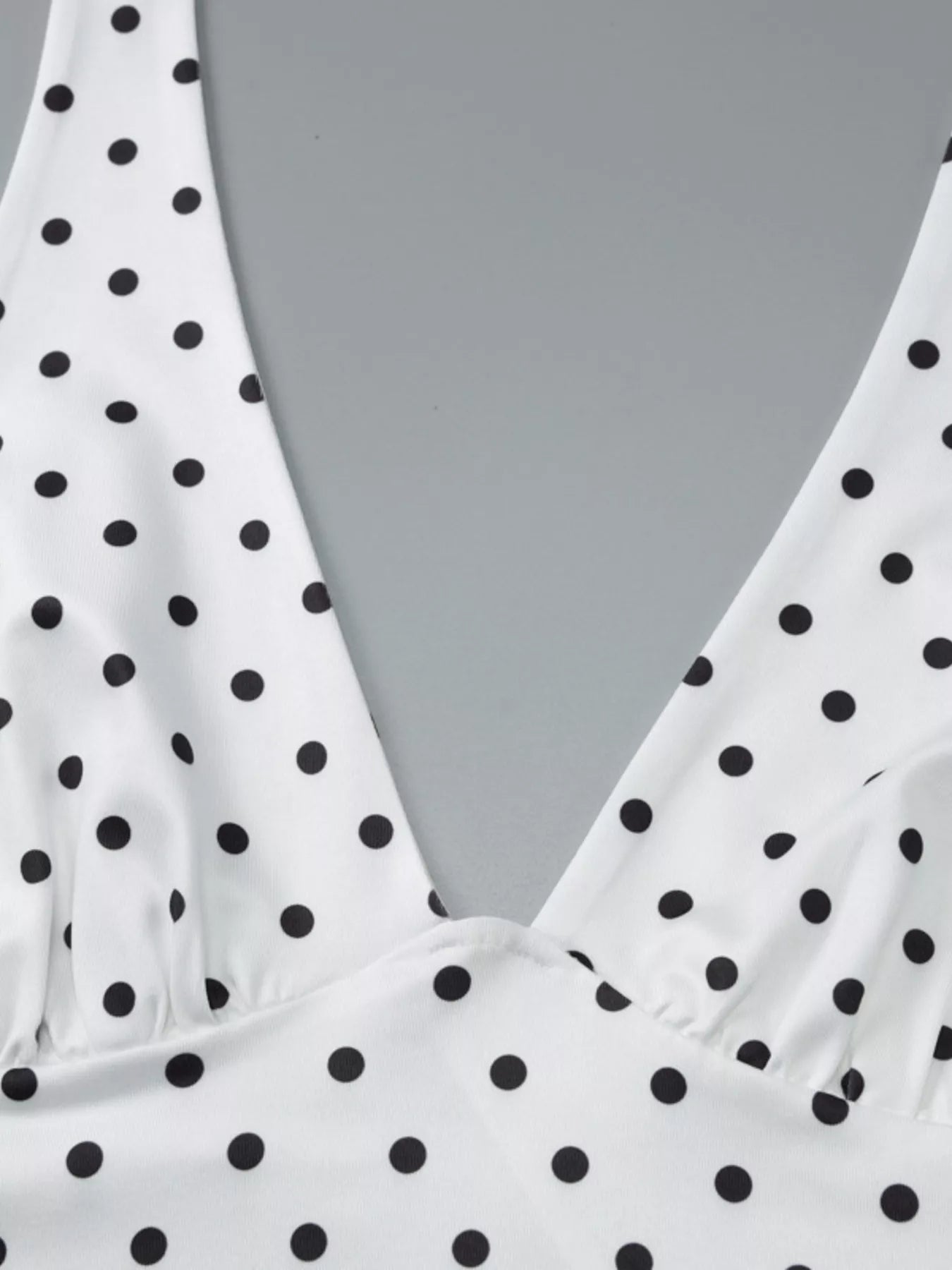 Polka Dot Halter Neck Cami