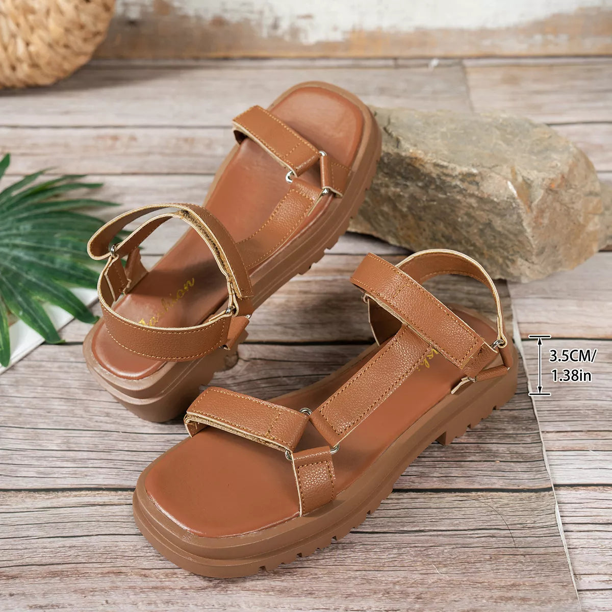 Open Toe Platform Sandals