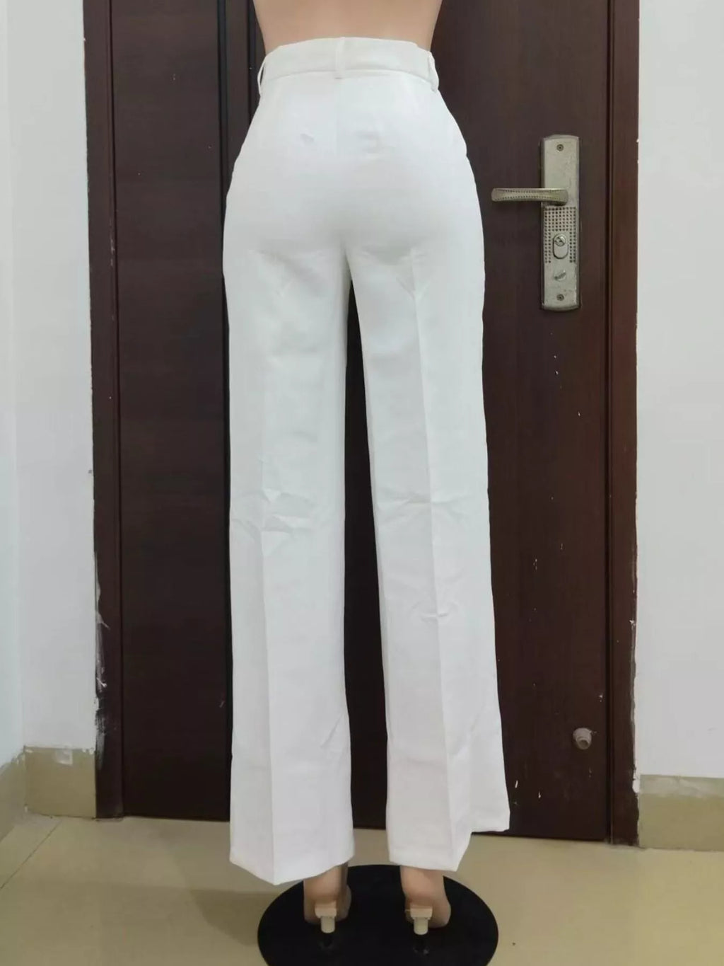 High-Waisted Wide-Leg Pants