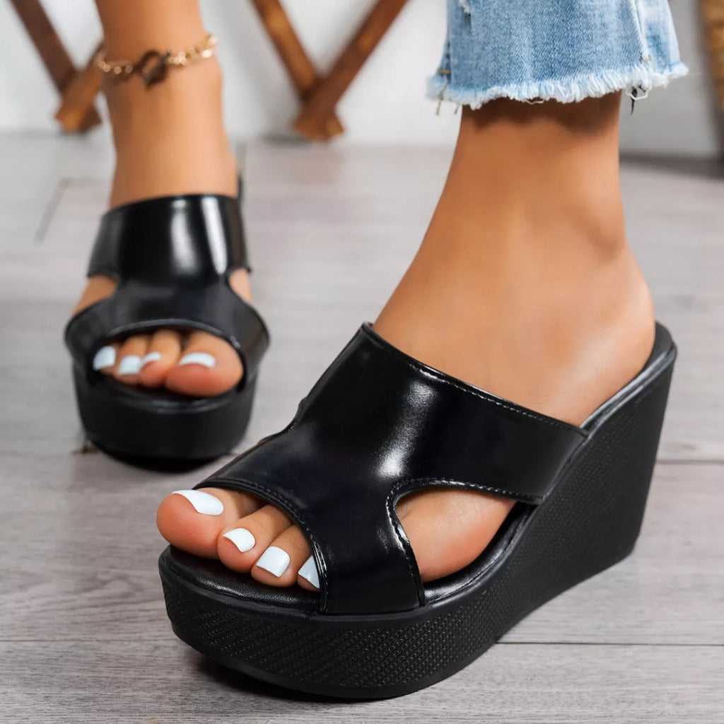 Open Toe Wedge Sandals