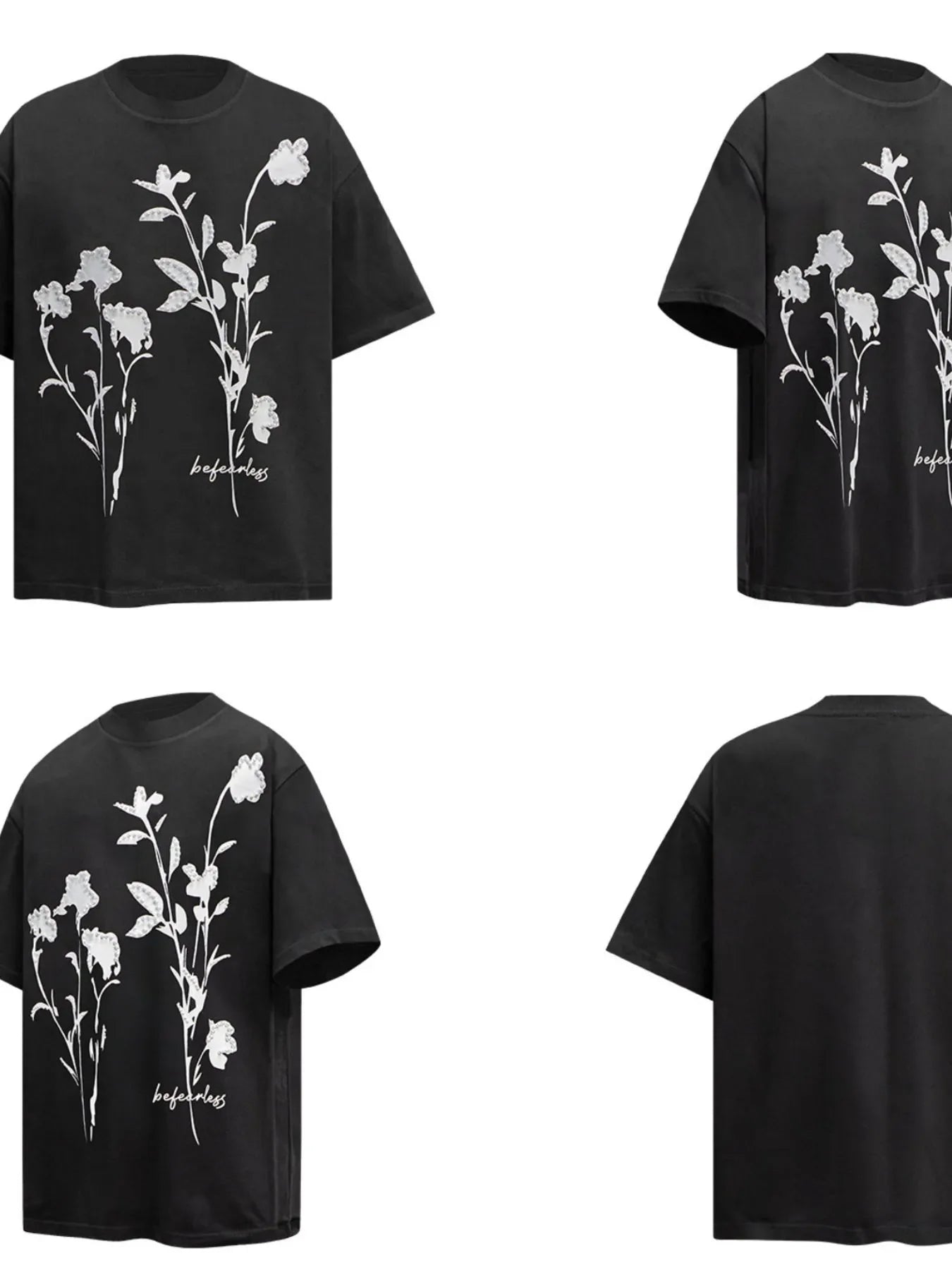 Men's Graphic Round Neck Short Sleeve T-Shirt