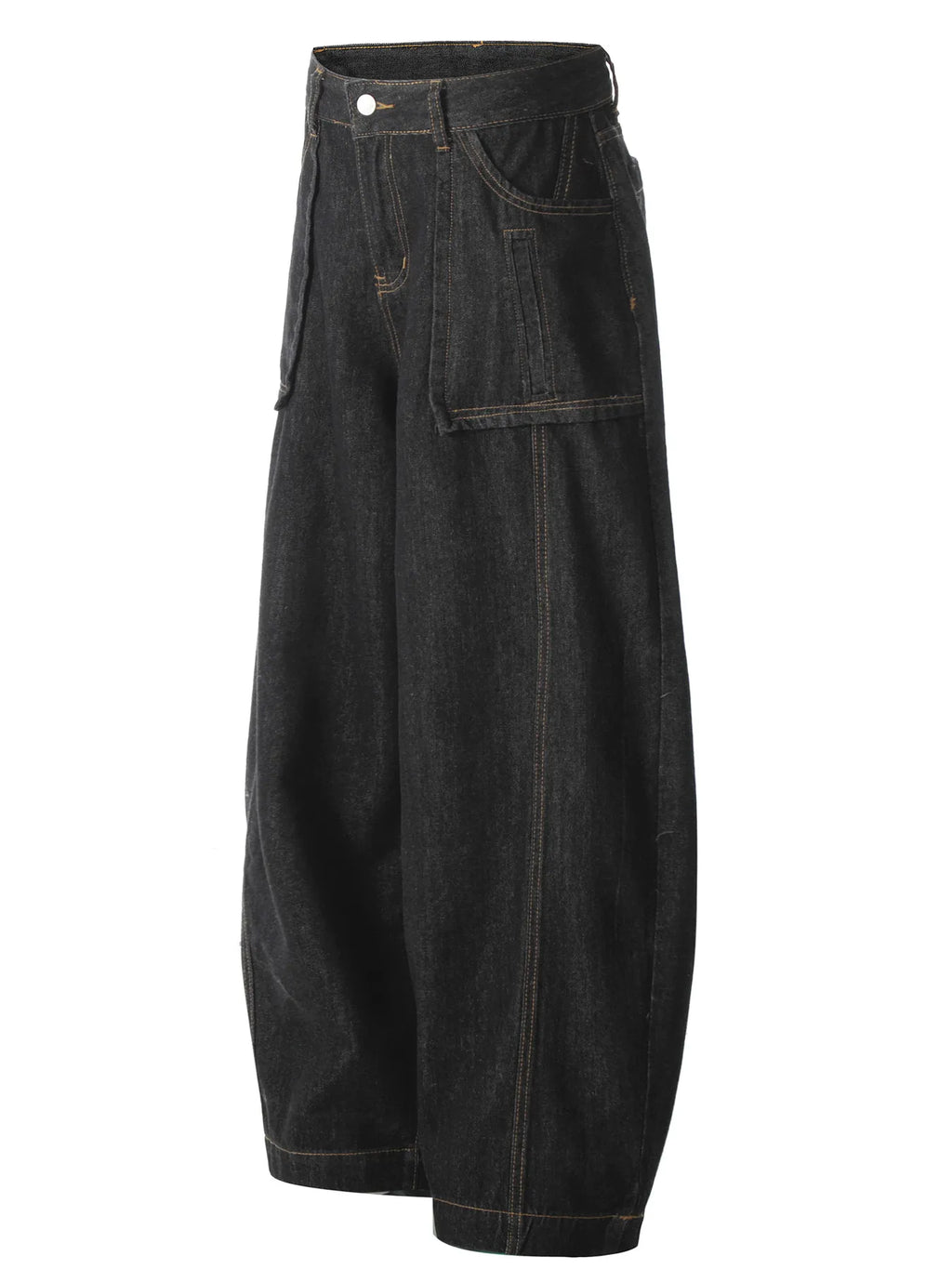 Men's Wide Leg Balloon Jeans