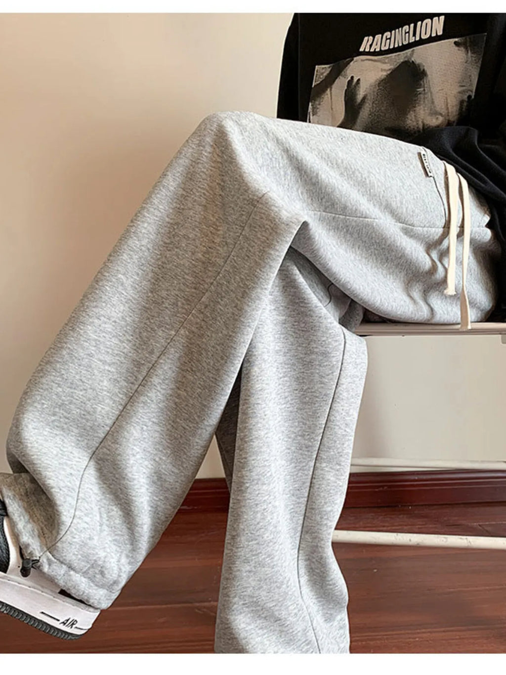 Men's Full Size Wide Leg Pants Plus Size