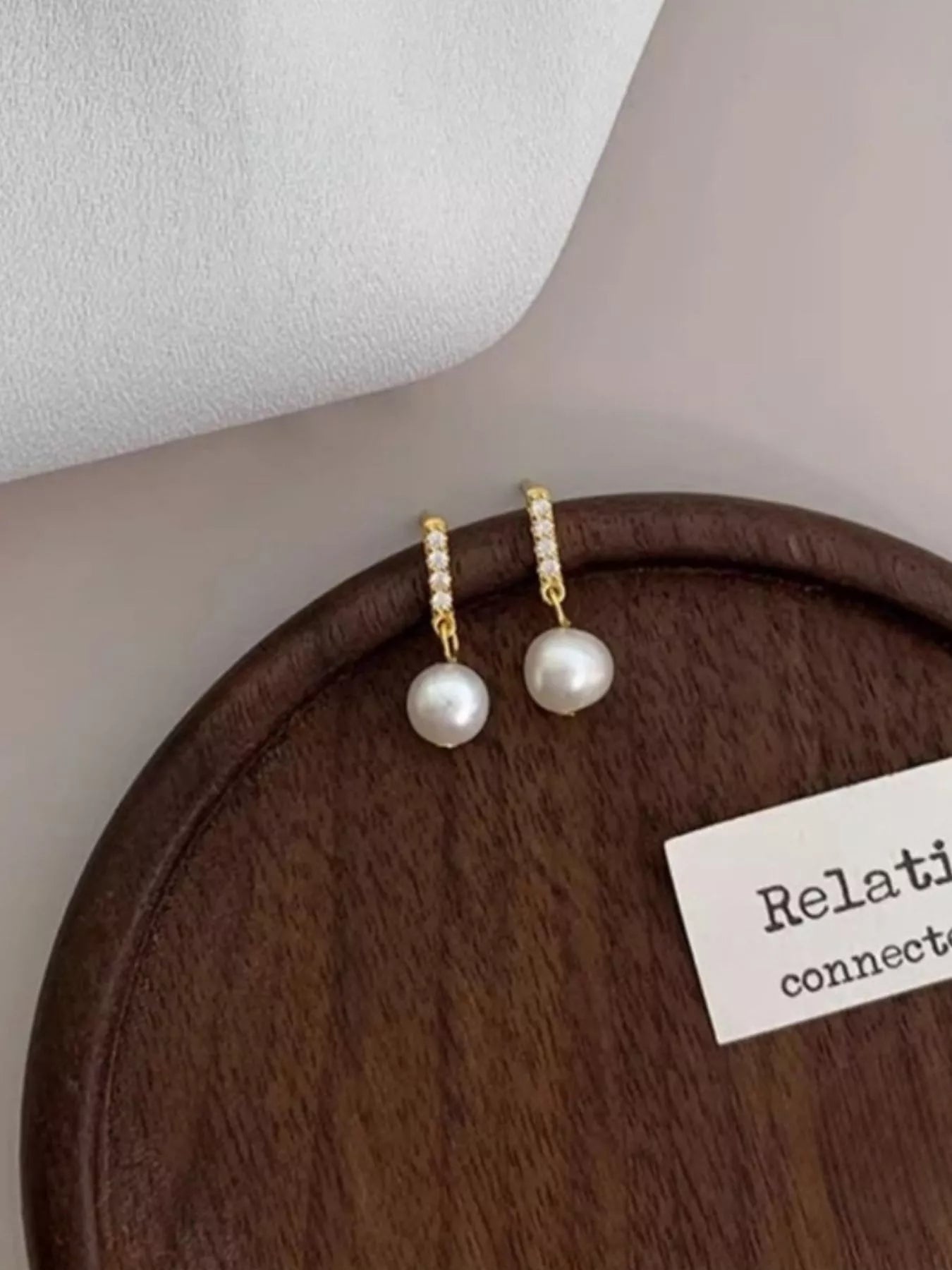 Pearl Drop Earrings