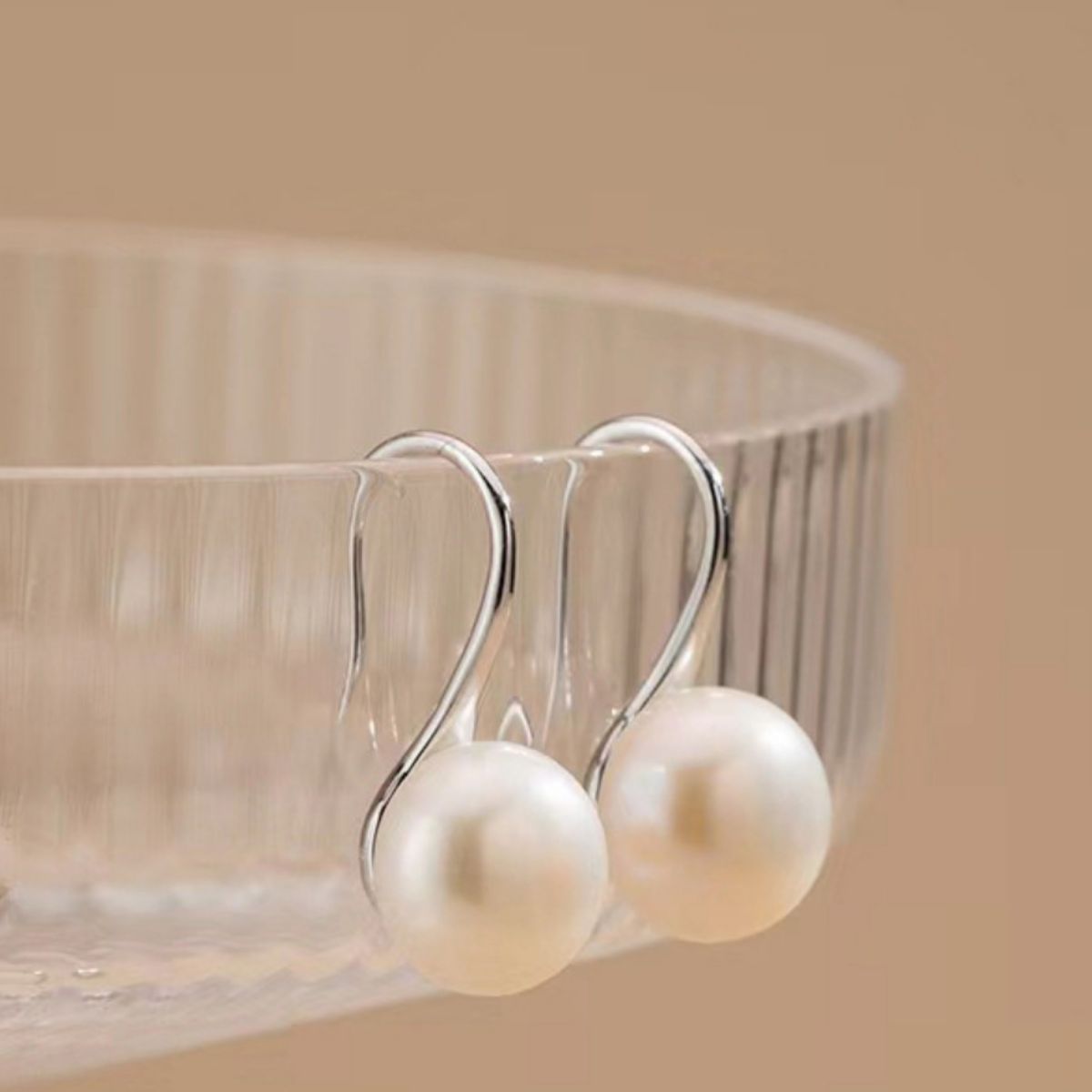 925 Sterling Silver Pearl Drop Earrings