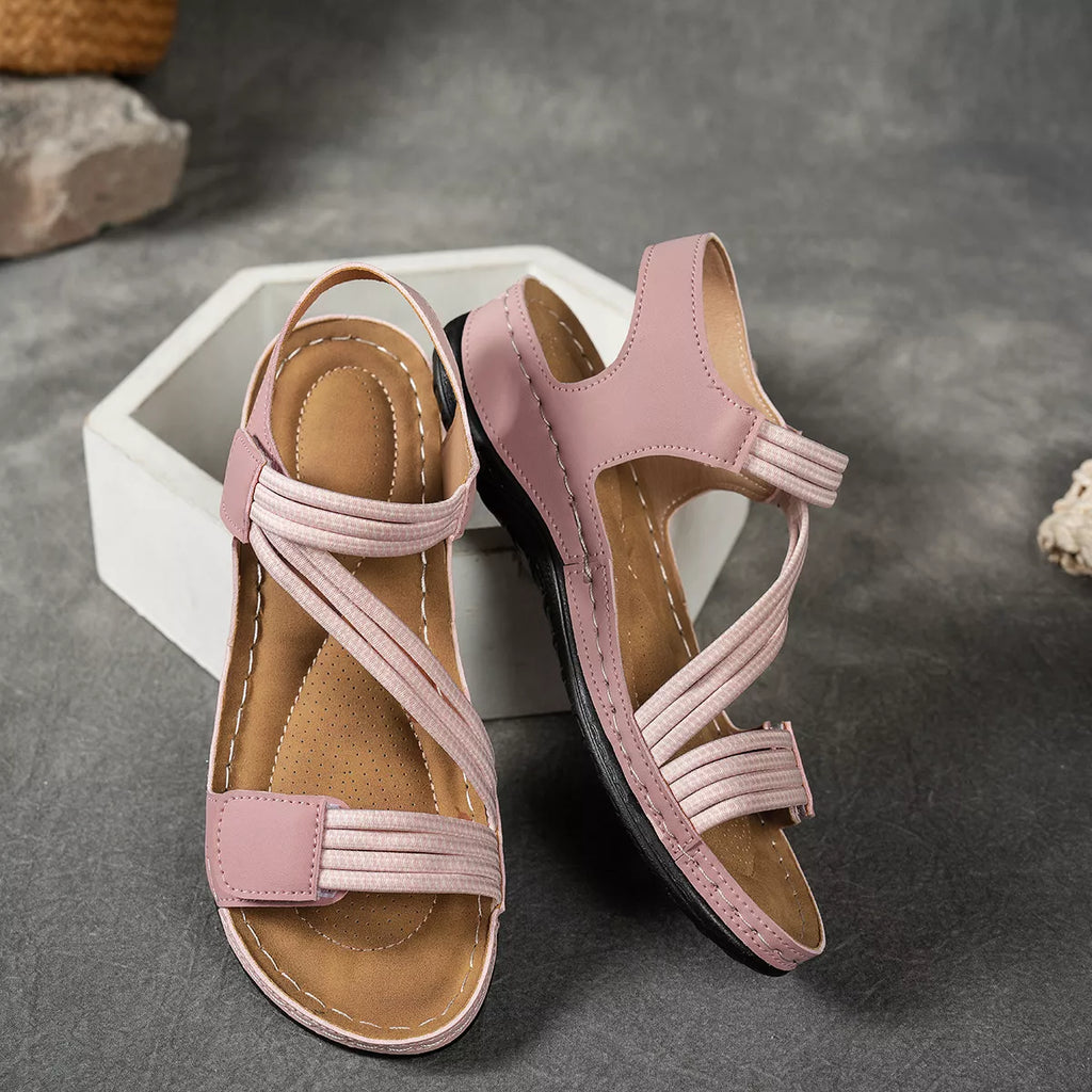 Open Toe Wedge Sandals