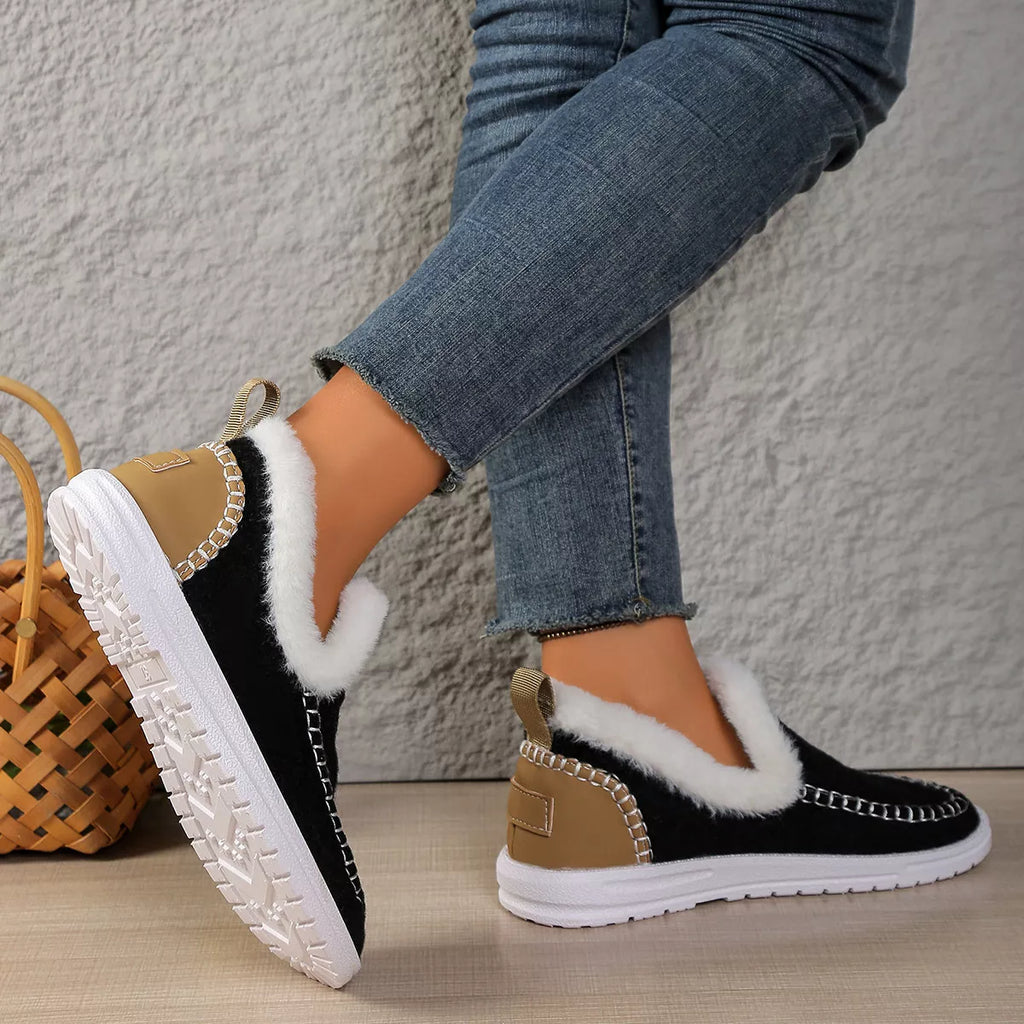 Plush-Lined Slip-Ons