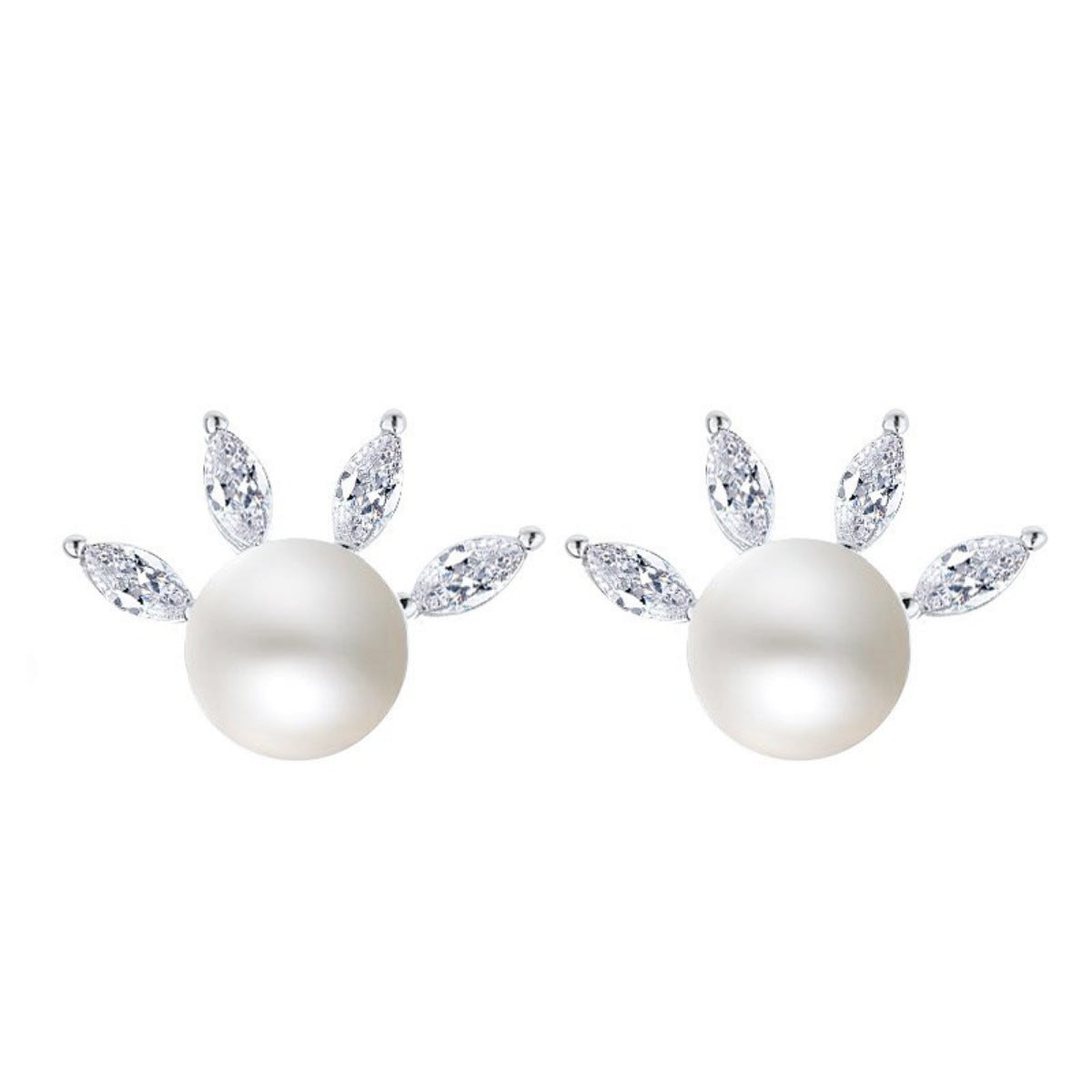 Pearl Stud Earrings