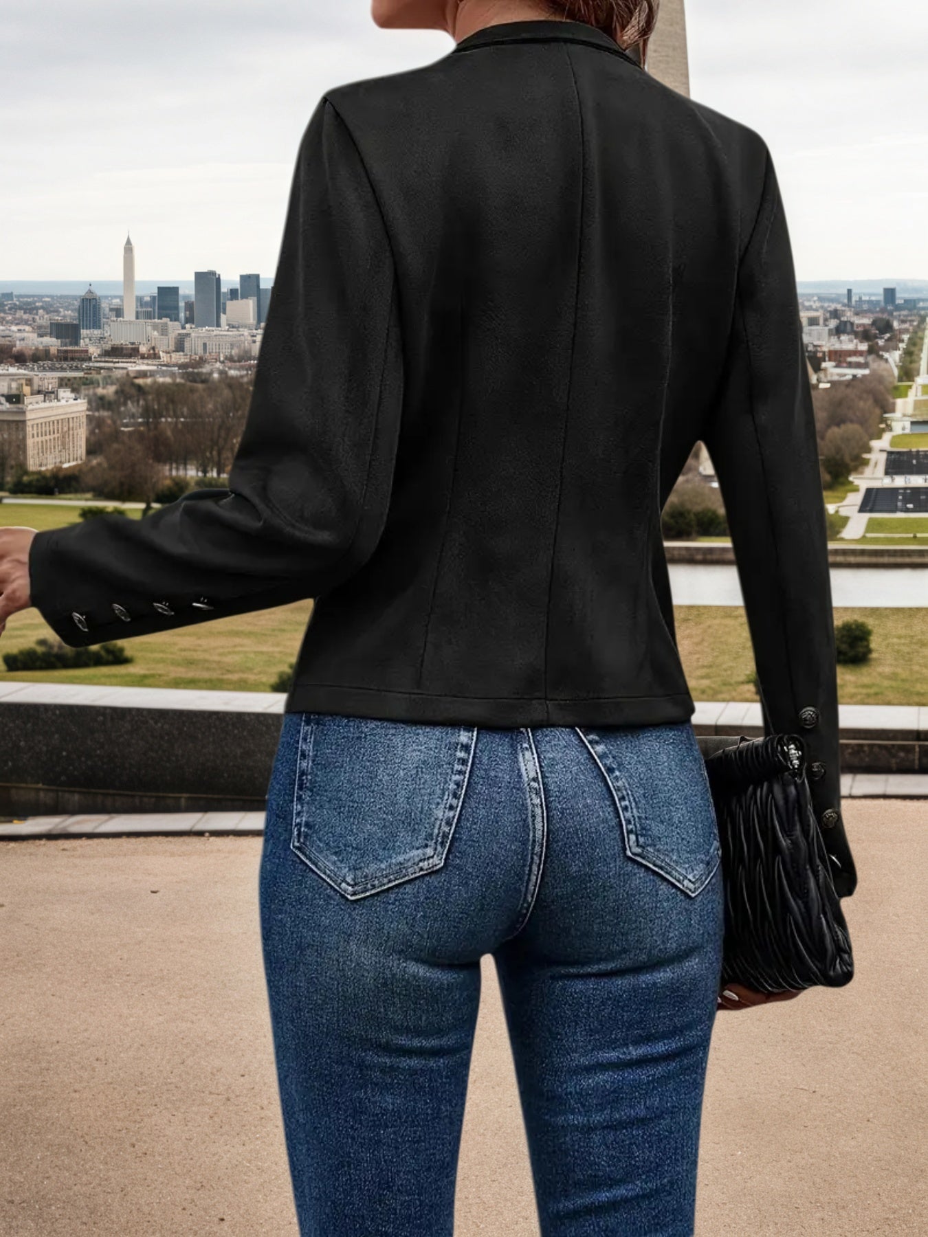 Women’s wide leg denim overalls