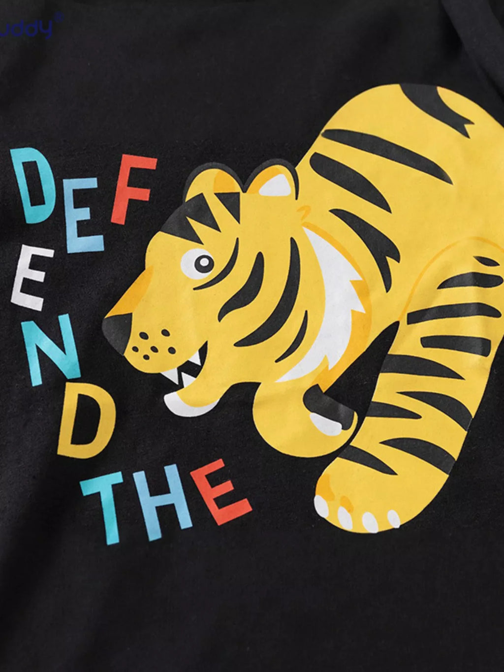 Children's Tiger Graphic Tee & Shorts Set