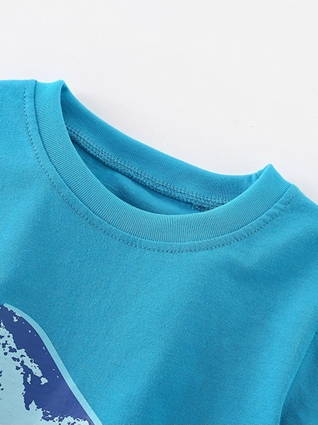 Children's Cool Shark Graphic Short Sleeve T-Shirt