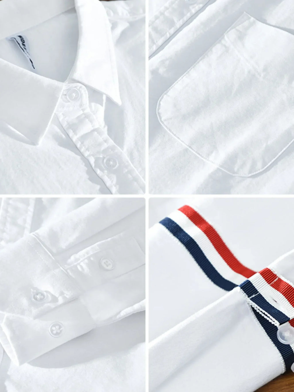 Men's Plus Size Long Sleeve Button-Up Shirt
