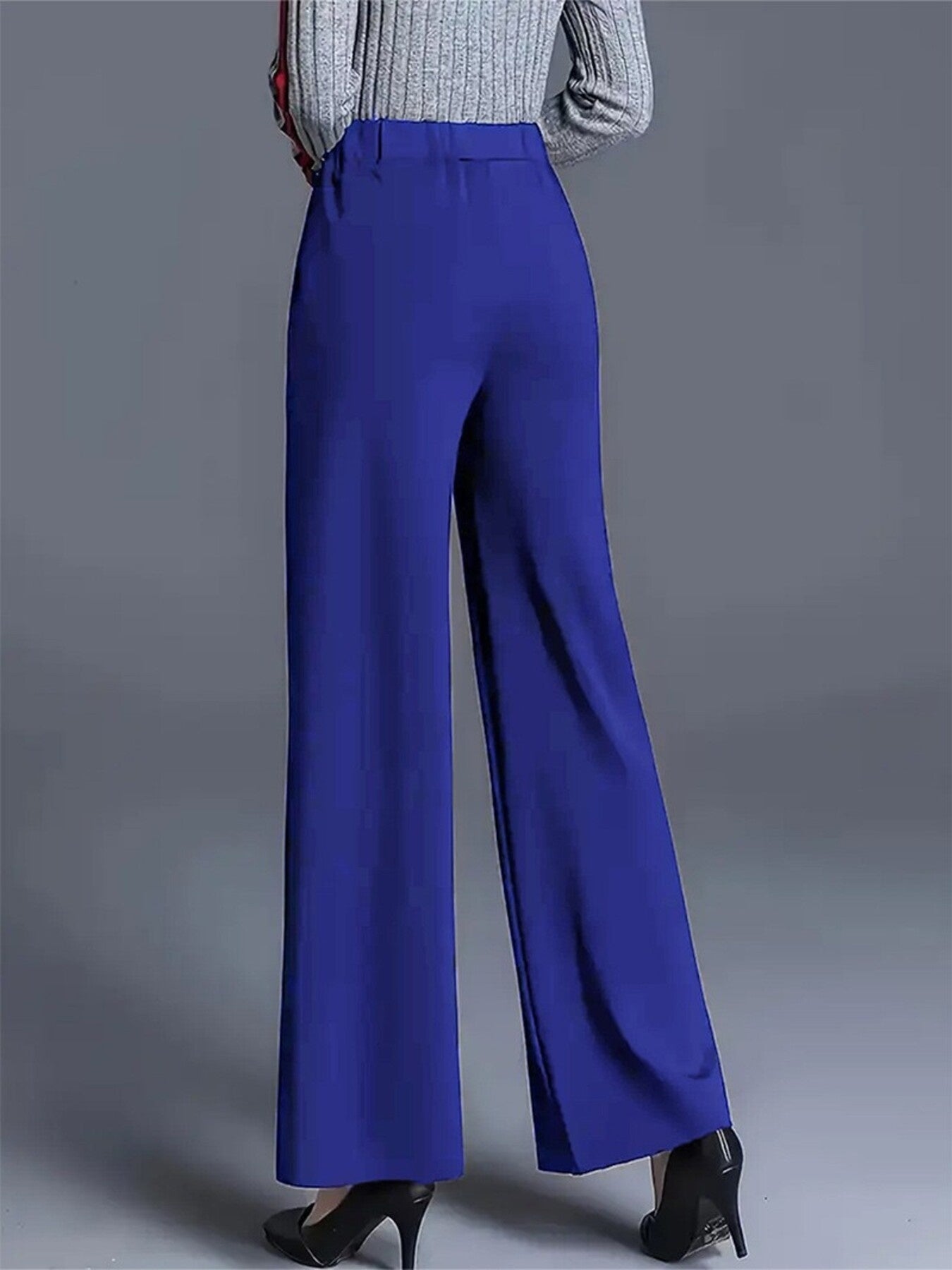 High-Waisted Wide Leg Pants