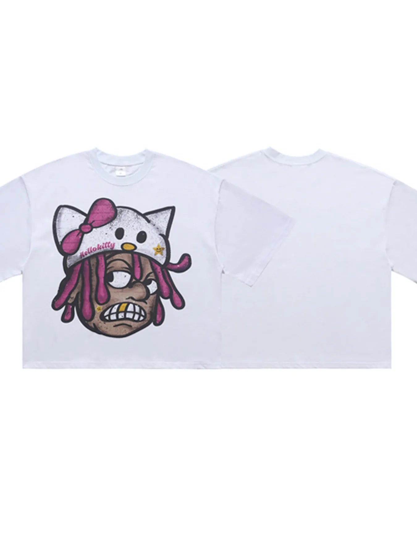 Men's Graphic Round Neck Short Sleeve T-Shirt