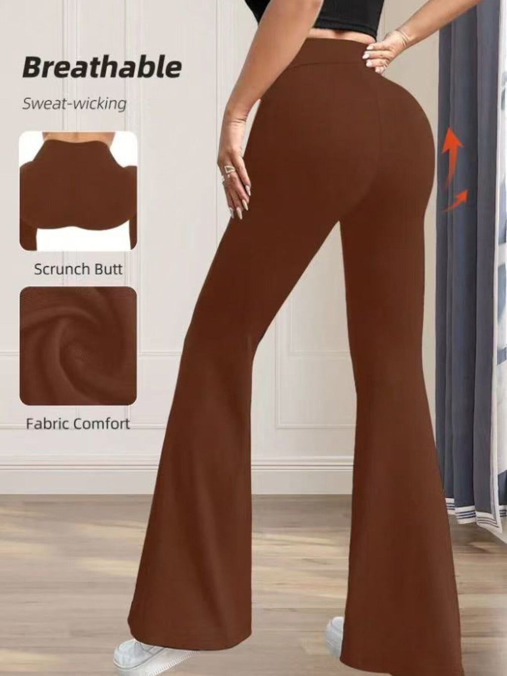 High Waist Flare Pants