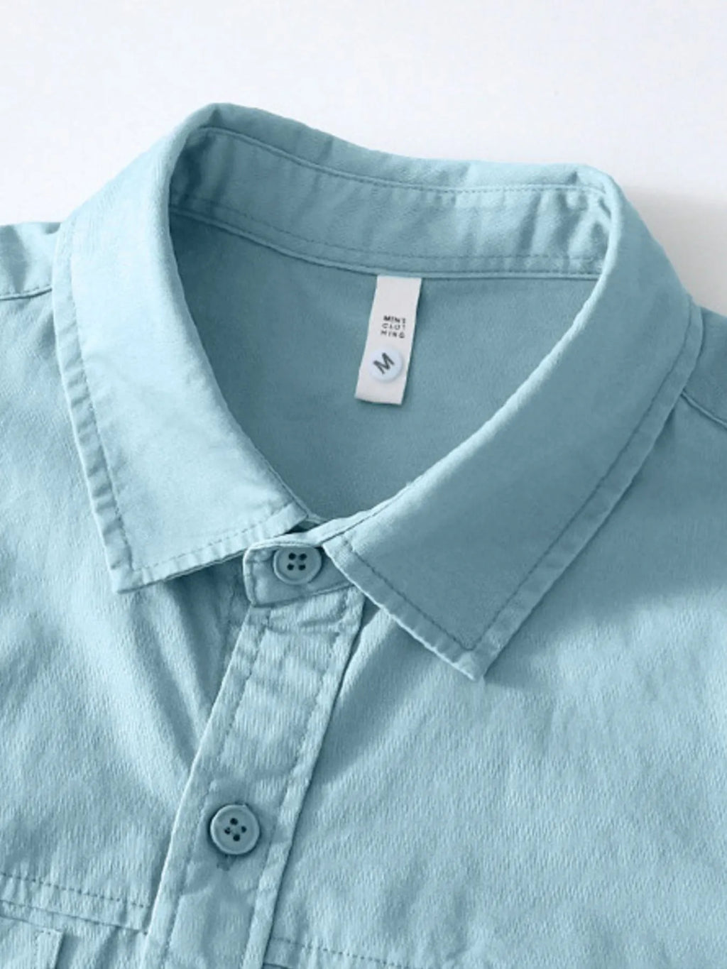 Men's Plus Size Button Up Long Sleeve Shirt