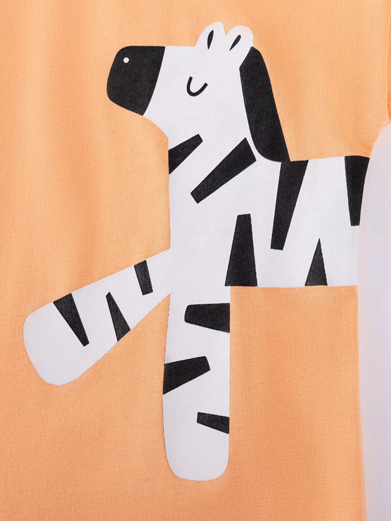 Children's Animal Print T-Shirt & Shorts Set