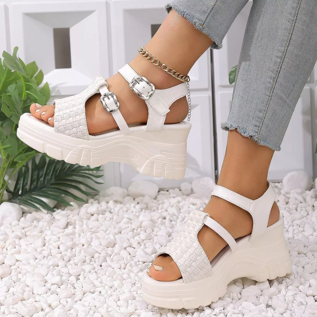 Open Toe Wedge Sandals