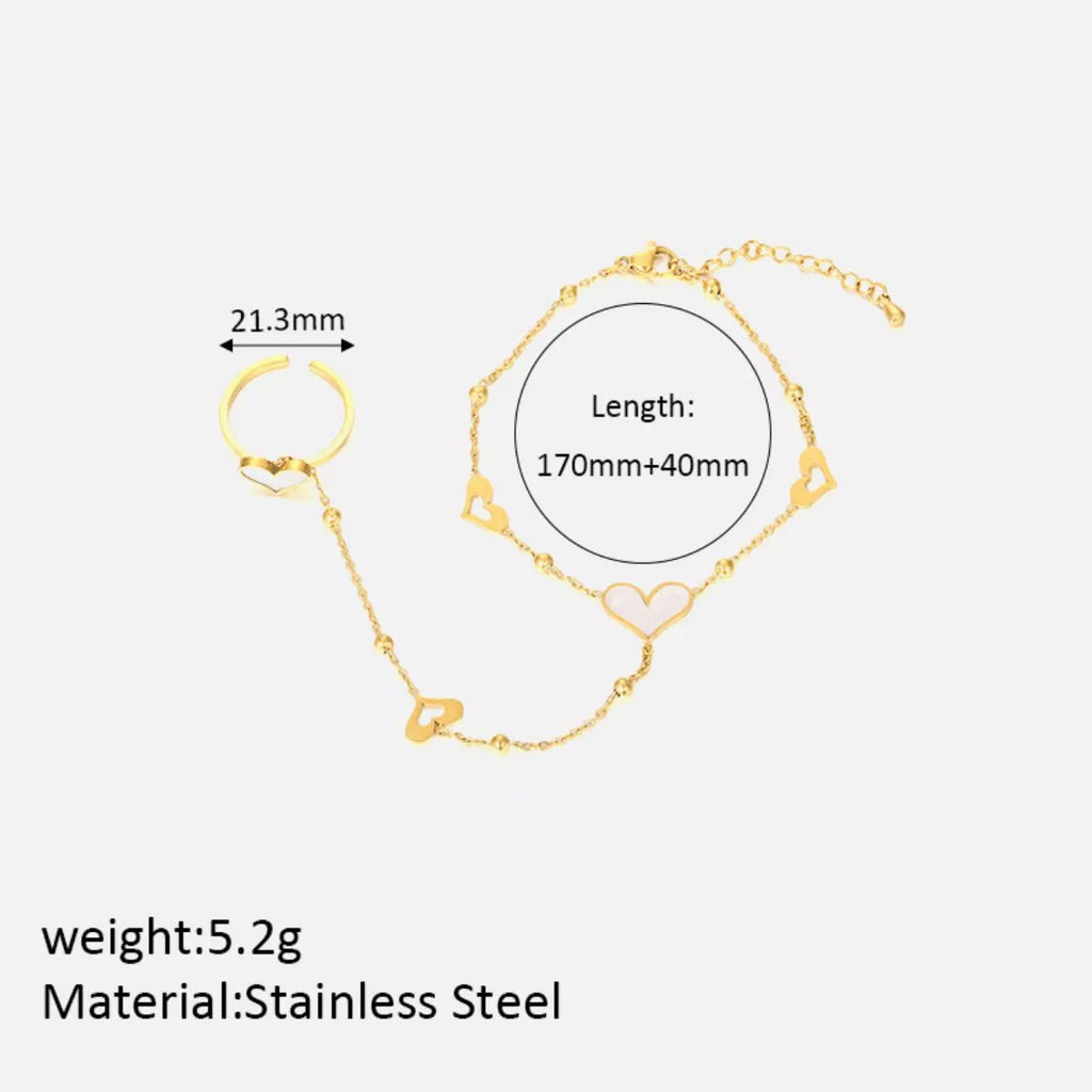 18K Gold-Plated Chain Bracelet