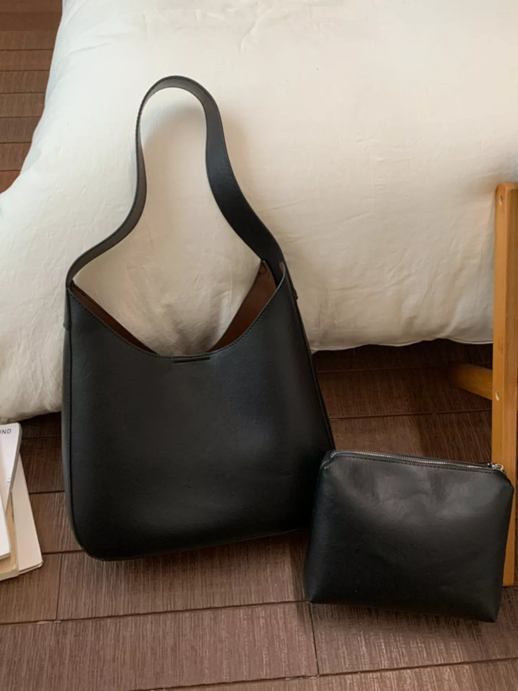 PU Leather Shoulder Bag