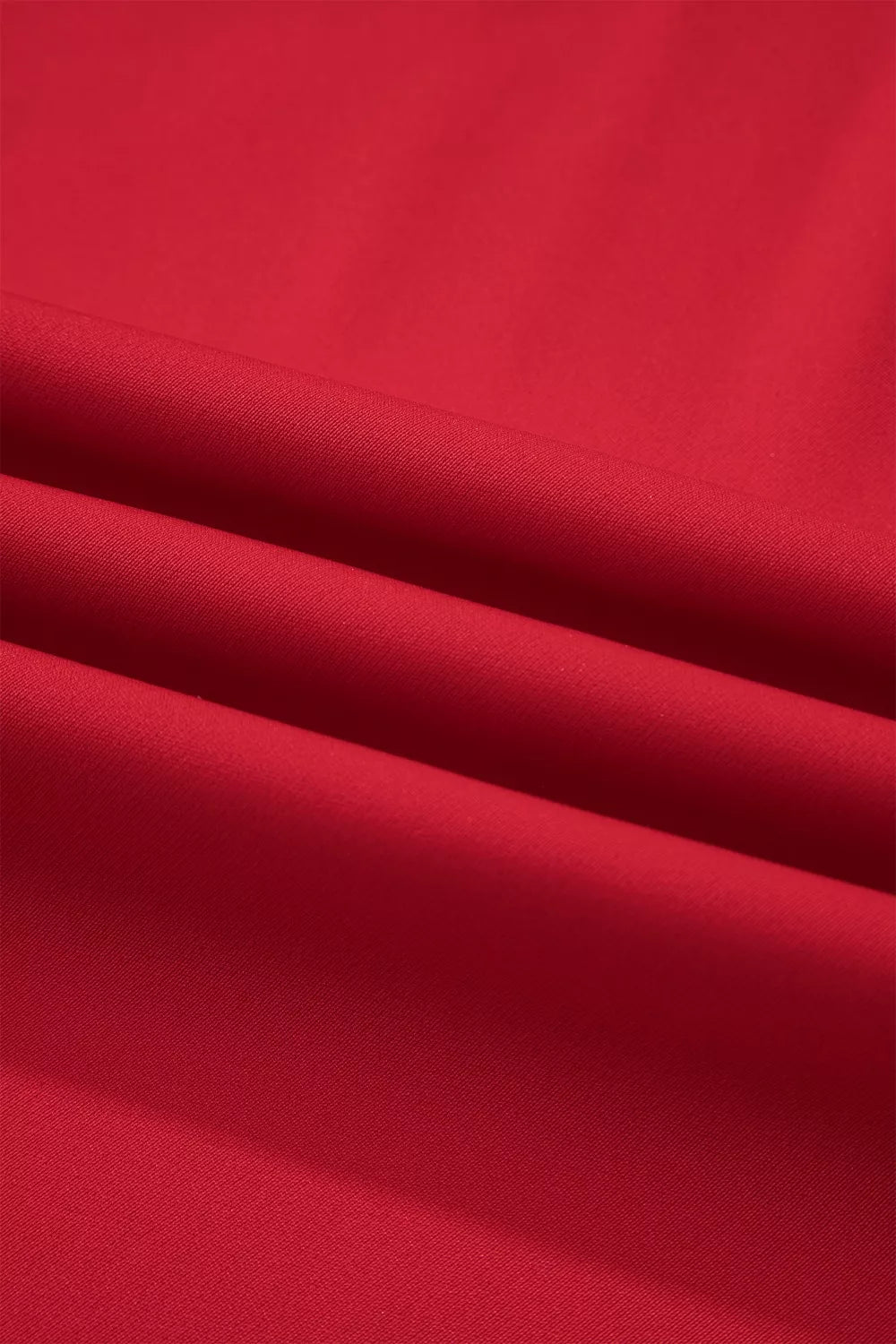 Pleated Detail Pull On High Elastic Waist Loose Straight Pants