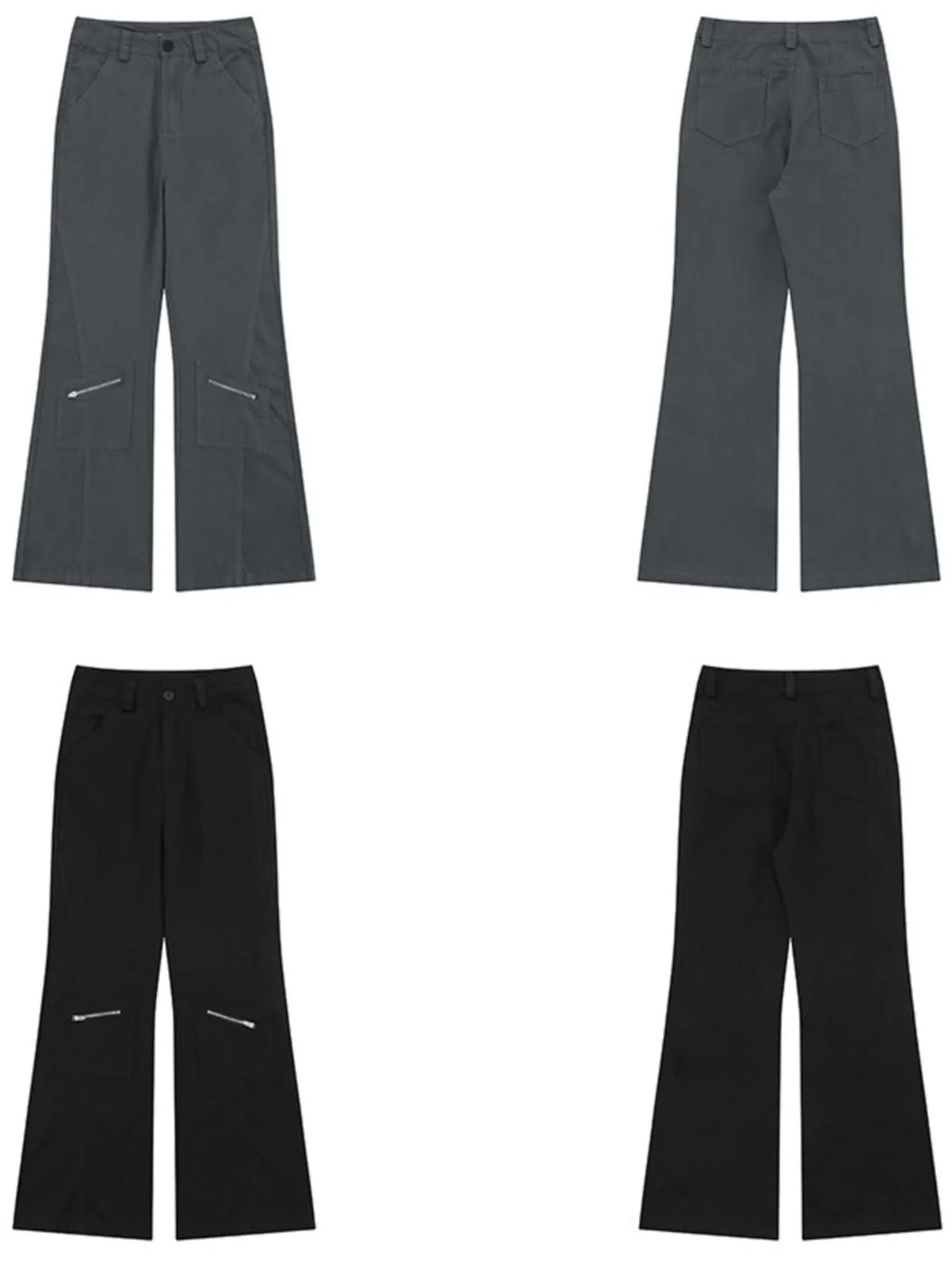 Men's Flare Jeans with Pockets