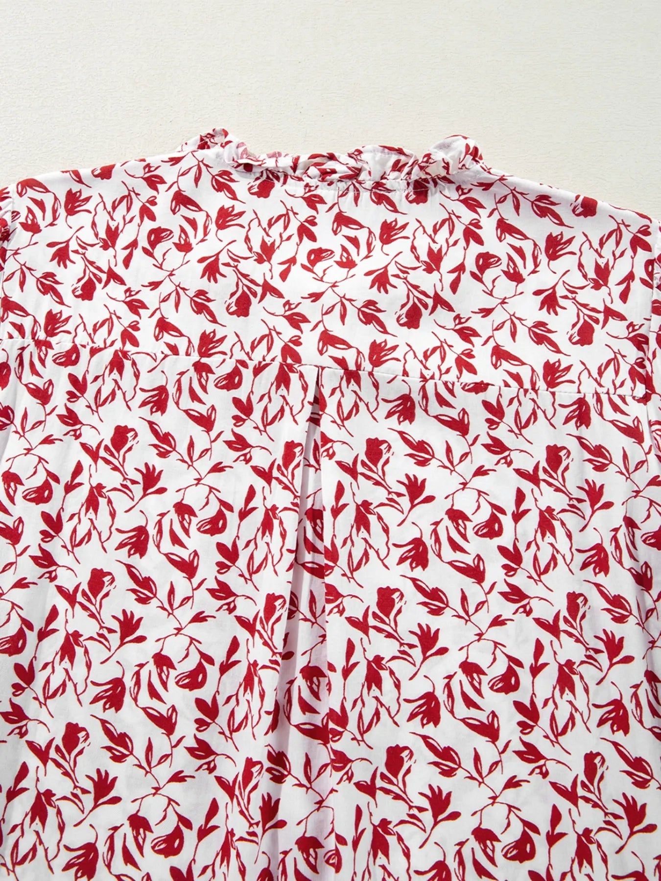 Floral Button Down Long Sleeve Shirt