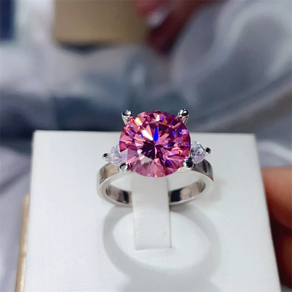 5 Carat Moissanite 925 Sterling Silver Ring